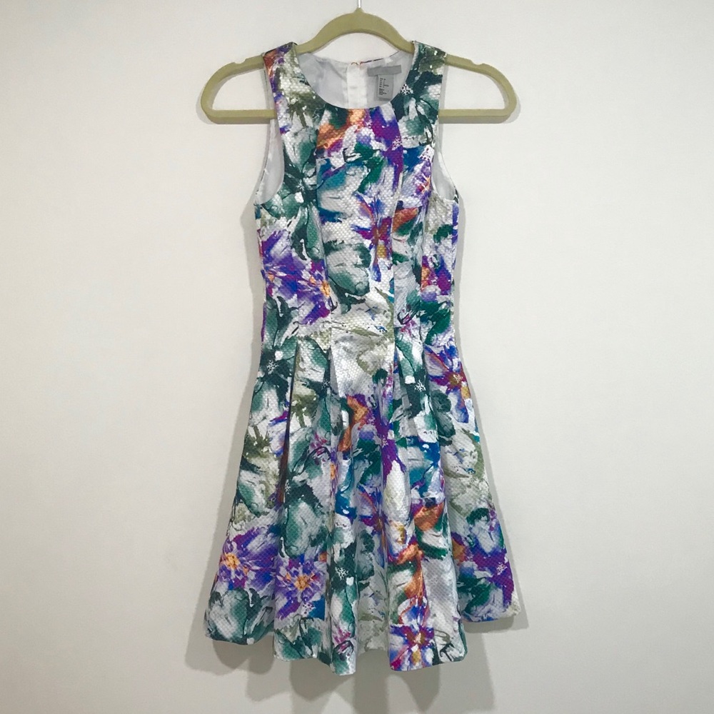 ⭐️FINAL MARKDOWN⭐️ H&M Floral Watercolor Dress